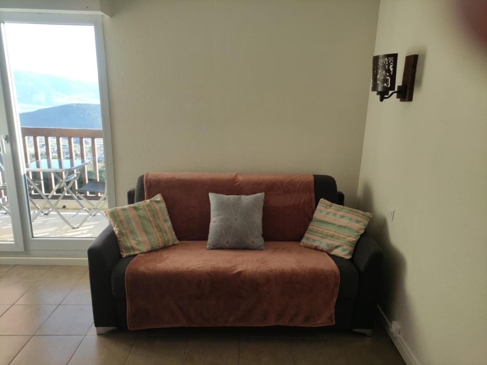 Studio Avec Vue Panoramique Sur La Montagne Font-Romeu-Odeillo-Via Ngoại thất bức ảnh